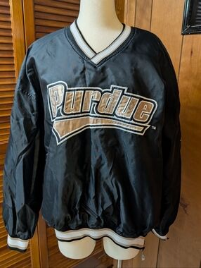 Vintage STARTER Purdue Pullover Jacket